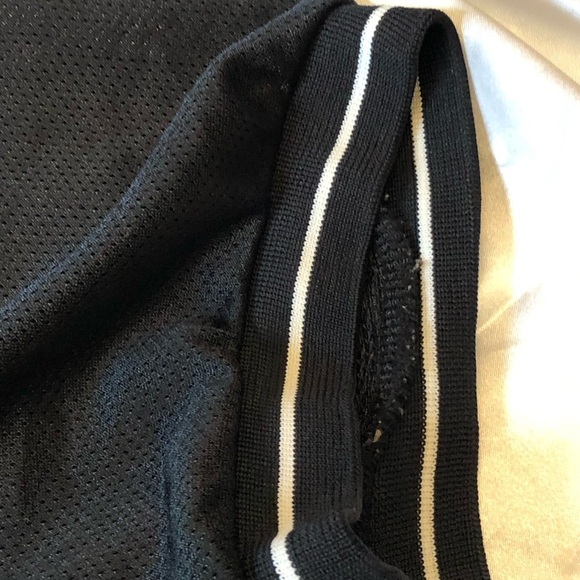 Vintage Athletic Works Men’s Black Nylon Mesh Shirt Size Large - Picture 6 of 7